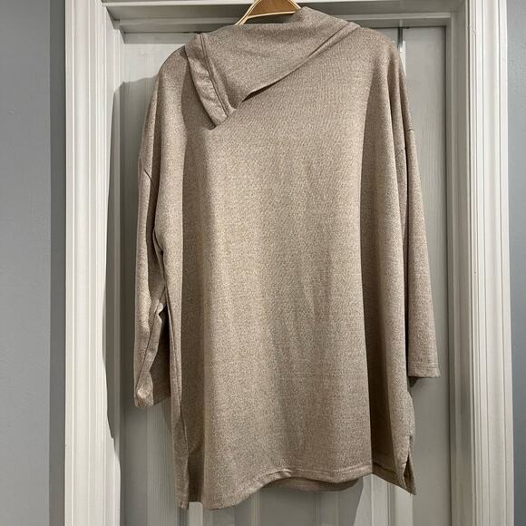 Alison Andrew’s Women’s Tan Button Sweater Size XL - Picture 3 of 10